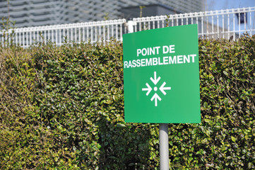 point de rassemblement