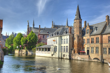Fototapeta premium HDR de Bruges