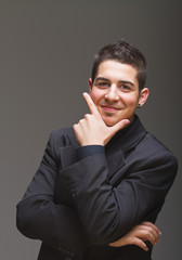 Teenaged businessman ready to rock the world