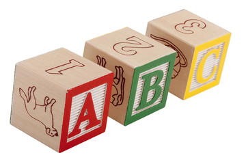 Wooden blocks
