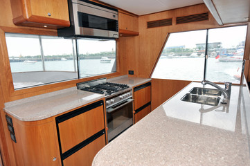 yacht kitchen