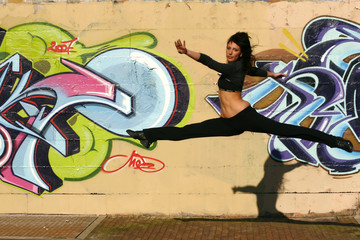salto e graffiti