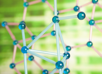 Molecular structure.  Real Photography