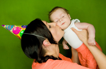 Party mit baby