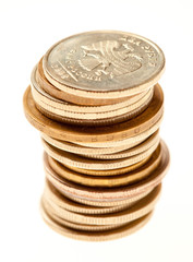 Stack of coins