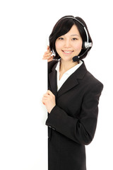 ホワイトボードとオペレーター