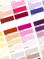 Color Paint Chart