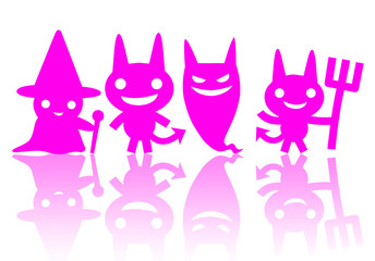 ハロウィンシルエット