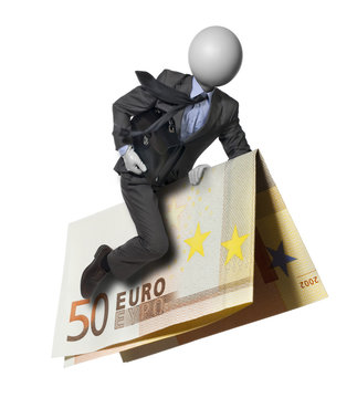 virement bancaire headman concept