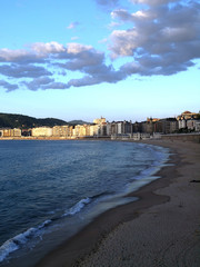 San sebastian playa de la concha paesi baschi