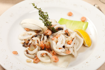 Seafood salad
