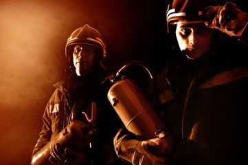 Fototapeta premium Firemen