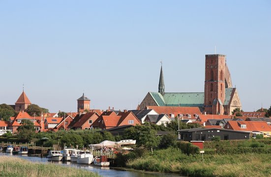 Ribe Stadt in D&auml;nemark
