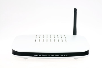 Front side WiFi Modem