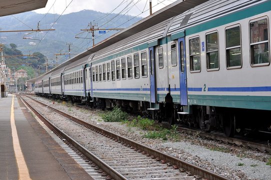 Treno in stazione