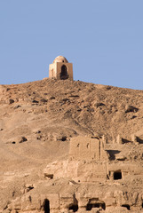 Ruins on the Hills of Tombs of the Nobles,Aswan Egypt © quasarphotos