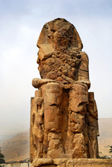 the Colossus of Memnon near Luxor in Egypt © quasarphotos