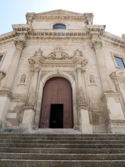 Fototapeta na wymiar Kościół SS. Dusze w czyśćcu w Ragusa Ragusa