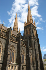 Fototapeta na wymiar Melbourne - St. Patrick's cathedral