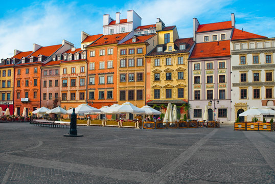 Fototapeta Warsaw Old Town