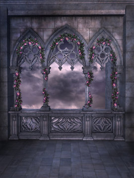 Gothic Romantic Background