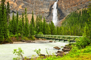 Fototapeta premium Takakkaw Falls waterfall in Yoho National Park, Canada