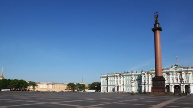 Palace Square, Alexandria post, panorama from left to right