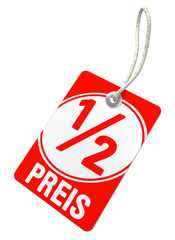 1/2 Preis