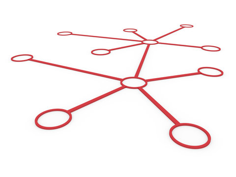 3d network red