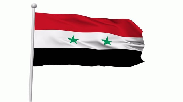 Fahne Syrien NTSC