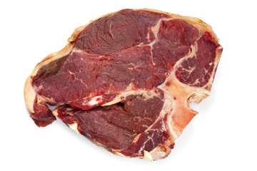 Raw T Bone Steak