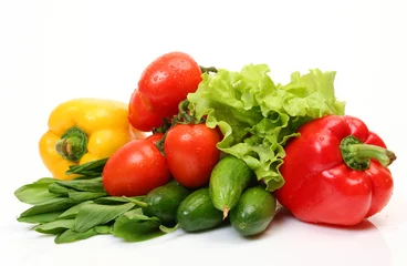 Kissenbezug Fresh vegetables © tigera