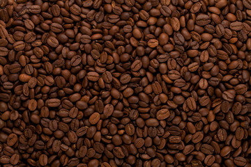 Coffee beans background