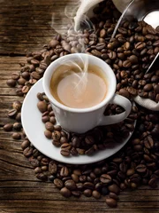 Printed roller blinds hot  coffee - caffe fumante