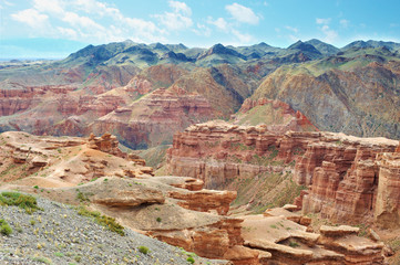 Canyon of Charyn in Kazakhstan