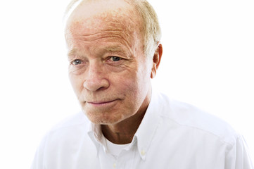 Portrait of a happy senior man