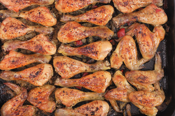 grilled chicken legs
