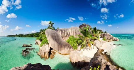 Photo sur Plexiglas Anse Source D'Agent, île de La Digue, Seychelles Anse Source d'Argent, la Digue, Seychelles