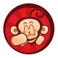 happy monkey