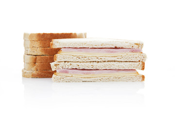 Sandwich isolated.