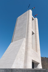 The First World War Dead Memorial monument in Como, Italy