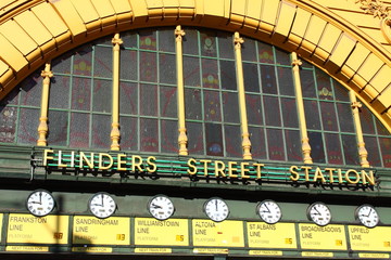 Flinders Street Station. Australia, Melbourne. © Curioso.Photography