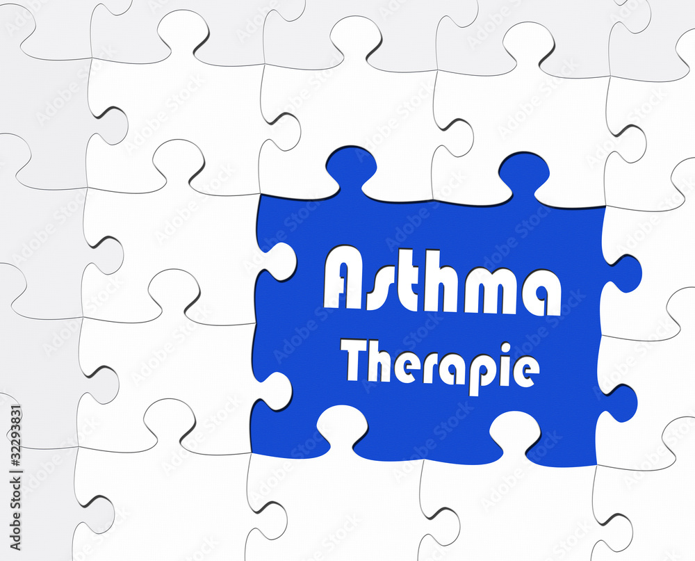 Sticker Asthma Therapie