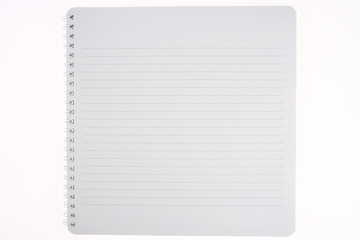 Spiral Line Blank Notebook