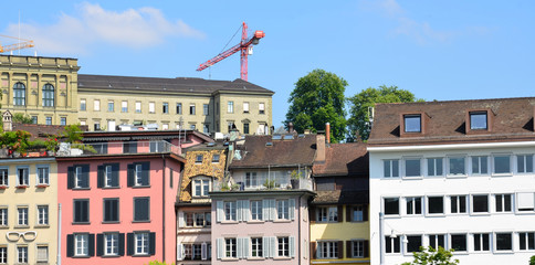 zurich...façades vieille ville