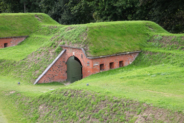 Old bastion in Gdansk, Poland
