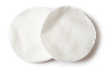 Cotton swabs isolated on white