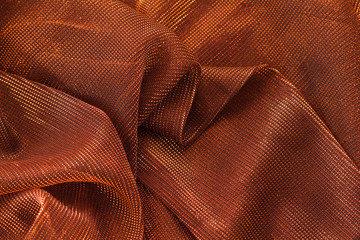 Brown fabric