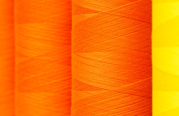 Pattern of thread in spool