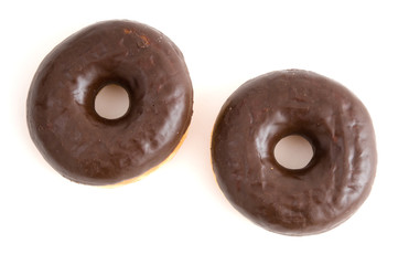 Donuts mit Schokoglasur